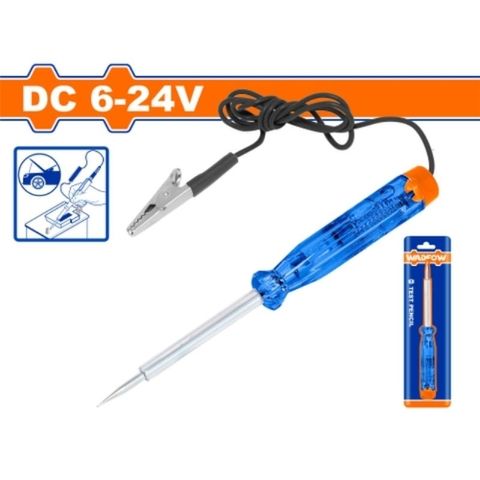 Bút Kiểm Tra Mạch Điện Xe Ô Tô Wadfow WTP414501 - DC 6-24V, Kẹp Điện, Cách Điện AS, Dài 0.7m