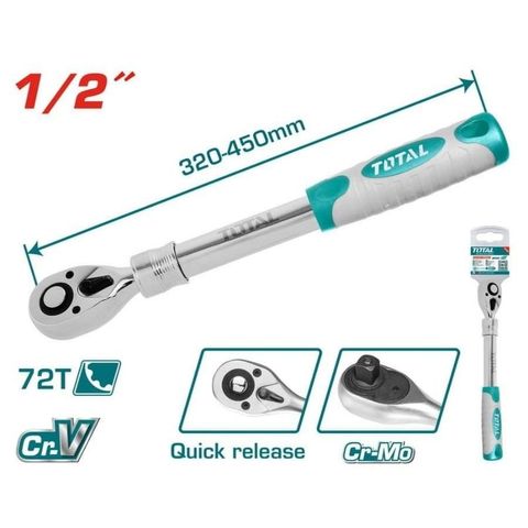 450mm Cần vặn tự động 72 răng 1/2