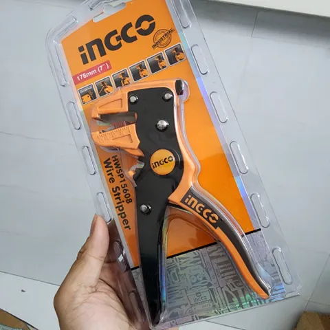 Kìm Tuốt Dây Điện Mỏ Quạ 6mm INGCO HWSP15608 - Dụng Cụ Chất Lượng Cao, Bền Bỉ, Hàng Chính Hãng Trung Quốc