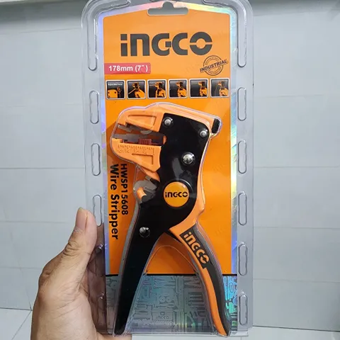 Kìm Tuốt Dây Điện Mỏ Quạ 6mm INGCO HWSP15608 - Dụng Cụ Chất Lượng Cao, Bền Bỉ, Hàng Chính Hãng Trung Quốc