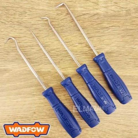 Bộ 4 Dụng Cụ Móc Ron Wadfow WSS2604 - Thép Cacbon Chất Lượng, Tay Cầm Thiết Kế Mới, Phụ Kiện Tiện Ích Cho Công Việc Sửa Chữa
