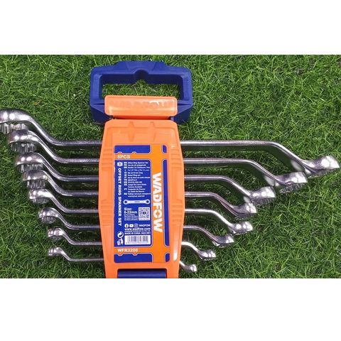 Bộ Cờ Lê Đầu Vòng Wadfow 8 Chiếc 6-22mm - Dụng Cụ Sửa Chữa Chuyên Nghiệp, Chất Lượng Cao, Mạ Bóng