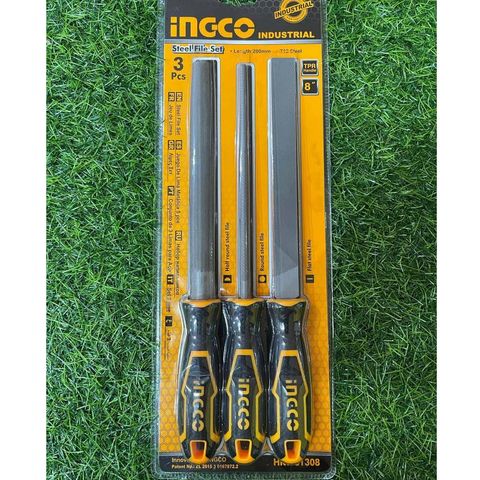 Bộ Giũa Thép Ingco 8