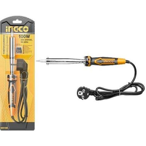 Mỏ Hàn Chì INGCO SI00108 - Công Suất 100W, Nhiệt Độ Nhanh 3-5 Phút, Thiết Bị Hàn Chất Lượng Cao cho Dự Án Điện Tử