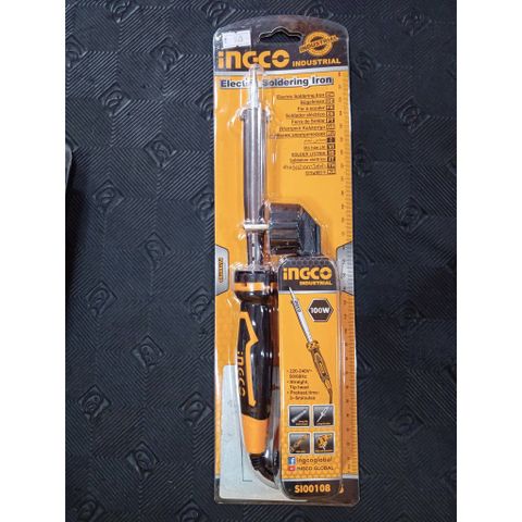 Mỏ Hàn Chì INGCO SI00108 - Công Suất 100W, Nhiệt Độ Nhanh 3-5 Phút, Thiết Bị Hàn Chất Lượng Cao cho Dự Án Điện Tử