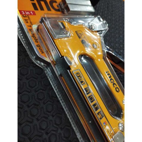 Kìm Bấm Ghim Đa Năng 3 Trong 1 Ingco HSG1405 - Tặng Kèm 600 Ghim, Tiện Ích Đối Với Công Việc Thủ Công Và Sửa Chữa