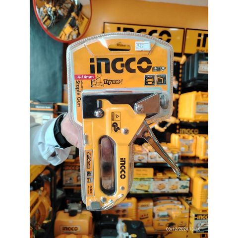 Kìm Bấm Ghim Đa Năng 3 Trong 1 Ingco HSG1405 - Tặng Kèm 600 Ghim, Tiện Ích Đối Với Công Việc Thủ Công Và Sửa Chữa