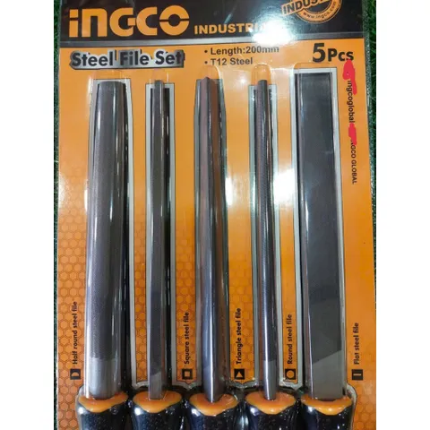 Bộ Giũa Thép INGCO 8