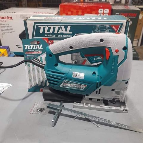 Máy cưa lọng 800W Total TS2081006 - Dụng cụ cắt gỗ và sắt chất lượng cao, bảo hành 6 tháng, Made in China
