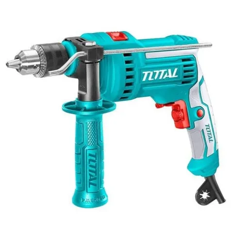 Máy khoan búa 13mm Total TG1081316E 810W - Đổi chiều, Tốc độ 2800rpm, Dụng cụ hỗ trợ khoan hiệu quả, Hộp màu sang trọng