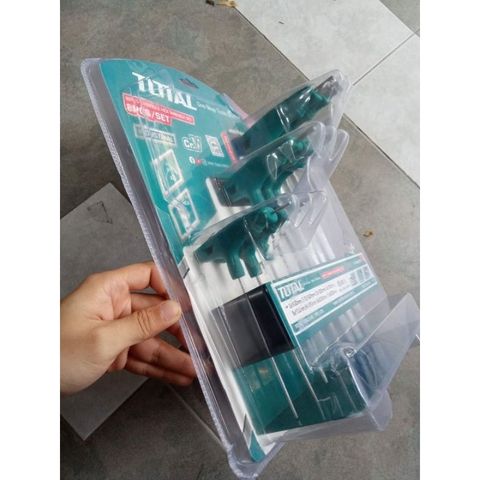 Bộ 8 Chìa Lục Giác Đầu Bằng Chữ T 2-10mm Total THHW80816 - Dụng Cụ Tiện Ích Chất Lượng Cao, Bền Chắc