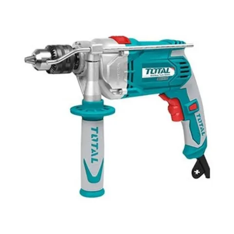 Máy khoan động lực cầm tay 1010W TOTAL TG111136E - Đường kính khoan 13mm, công suất 1010W, chức năng đảo chiều, thiết kế tiện lợi