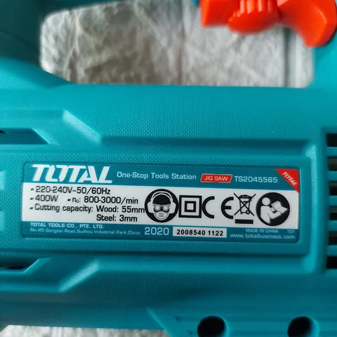 Máy cưa lọng Total 400W TS2045565 - Dụng cụ cắt gỗ, sắt chính xác, hàng Trung Quốc, bảo hành 6 tháng