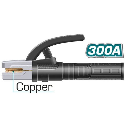 Kìm Hàn Total TWAH3006 300A - Dụng Cụ Hàn MMA Chất Lượng Cao Từ Trung Quốc, Thiết Kế Hiện Đại