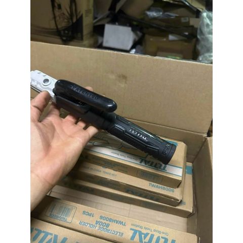 Kìm hàn TOTAL TWAH5006 - Dụng cụ an toàn, nhỏ gọn, 500A cho thợ hàn chuyên nghiệp và người tiêu dùng thông minh