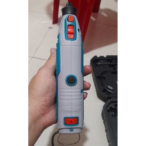 Máy mài khuôn mini 3.2mm 130W Total TG513326 - Công cụ đa năng với 109 linh kiện, tốc độ 10000-35000rpm, hoàn hảo cho sửa chữa và chế tác.