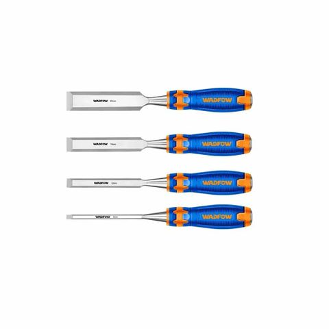 Bộ 4 Đục Gỗ Wadfow 6mm, 12mm, 19mm, 25mm - Dụng Cụ Tiện Ích Chất Lượng Cao cho Thợ Mộc và Thích Nghi DIY