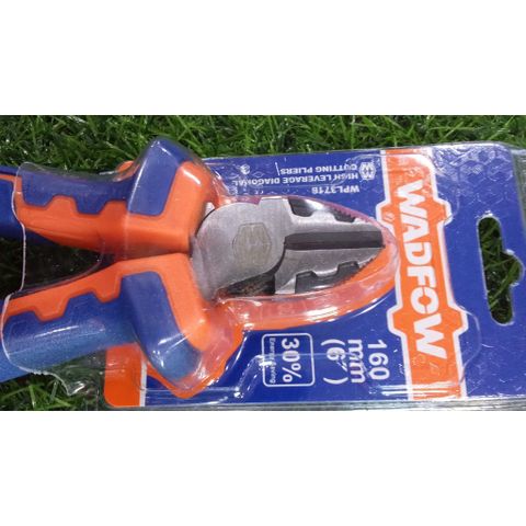 Kìm cắt cao cấp Wadfow 160mm (6 inch) - Tiết kiệm sức lực, tay cầm chắc chắn, phù hợp cho công việc sửa chữa và chế tạo.