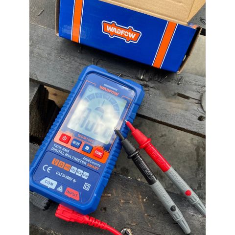 Đồng Hồ Vạn Năng Kỹ Thuật Số Wadfow WDM1503 - Đo Điện Áp DC/AC 600V, Chức Năng Thông Minh, Đèn Nền và Đèn Pin