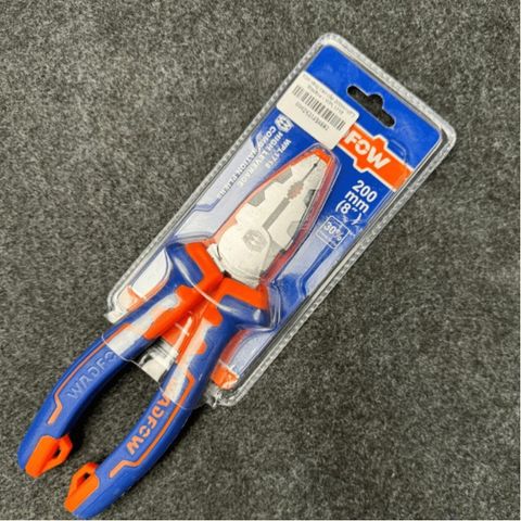 Kìm Răng Cao Cấp 200mm WPL1718 - Tiết Kiệm Sức Lực, Chức Năng Đa Năng, Tay Cầm Nhiều Màu, Dụng Cụ Tiện Ích Hàng Đầu