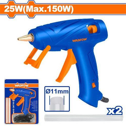 Súng Bắn Keo 25W Wadfow WGL3608 - Dụng Cụ Tiện Ích Cho Nghề Thủ Công, Sửa Chữa, Dán Keo Nhanh Chắc 15-20g/phút