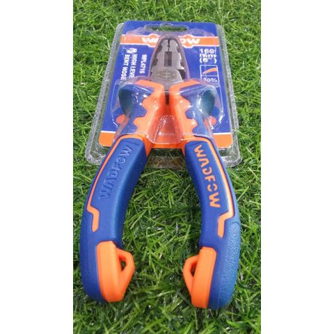 Kìm Mũi Cong Cao Cấp 160mm Wadfow - Tiết Kiệm Sức Lực, Chức Năng Đặc Biệt, Tay Cầm Thoải Mái và Chắc Chắn