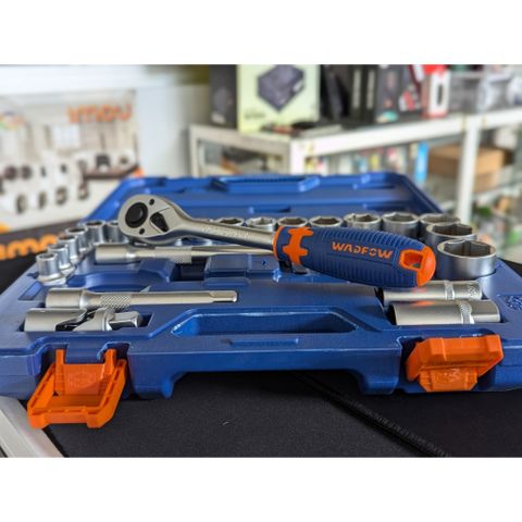 Bộ 25 Chi Tiết Tay Vặn Đầu Tuýp 1/2