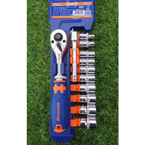 Bộ Công Cụ 12 Chi Tiết Tay Vặn Đầu Tuýp 1/4