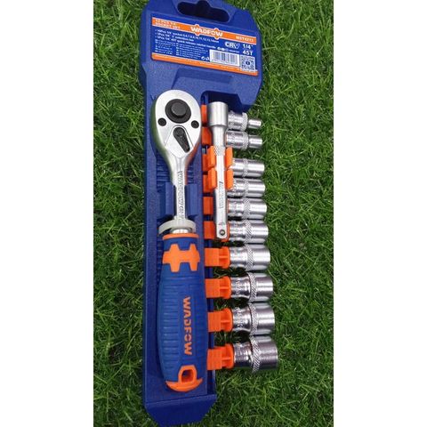 Bộ Công Cụ 12 Chi Tiết Tay Vặn Đầu Tuýp 1/4