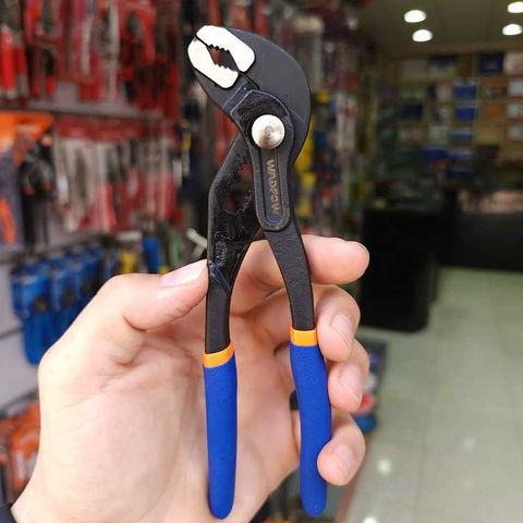 Kìm ống nước nhanh 7 inch Wadfow WPL6707 - Dụng cụ tiện ích chống gỉ, tay cầm nhựa, phong cách hiện đại