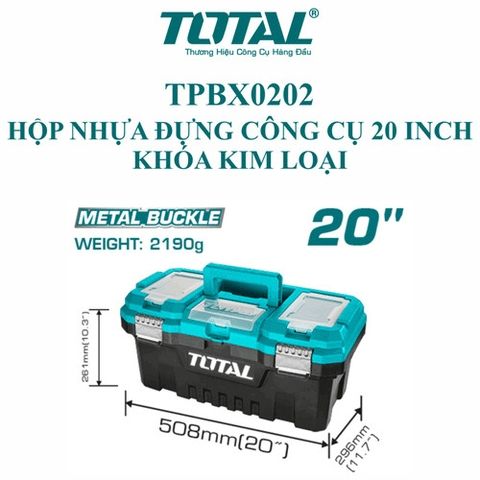 Thùng đựng đồ nghề khóa kim loại 20