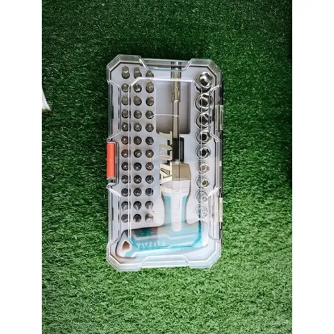 Bộ tuốc nơ vít chữ T 47 chi tiết Total TACSD30476 - Dụng cụ sửa chữa đa năng, bao gồm 35 mũi vít và 9 tuýp chất lượng cao