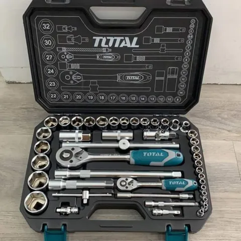 Bộ tuýp 44 chi tiết Total THT421441 - Dụng cụ sửa chữa 1/4