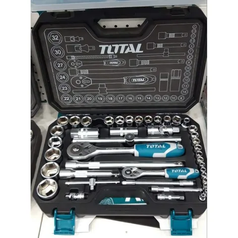 Bộ tuýp 44 chi tiết Total THT421441 - Dụng cụ sửa chữa 1/4