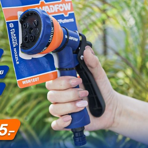Vòi Xịt Tưới Cây 7 Chế Độ Wadfow - Tiện Ích Vườn Cảnh, Tay Cầm Êm Ái, Dễ Sử Dụng, Xuất Xứ Trung Quốc
