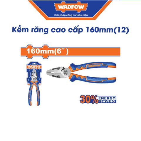 Kìm Răng Cao Cấp 160mm Wadfow - Tiết Kiệm Sức Lực, Chức Năng Đa Năng, Dụng Cụ Cầm Tay Tiện Ích cho Người Làm Nghề