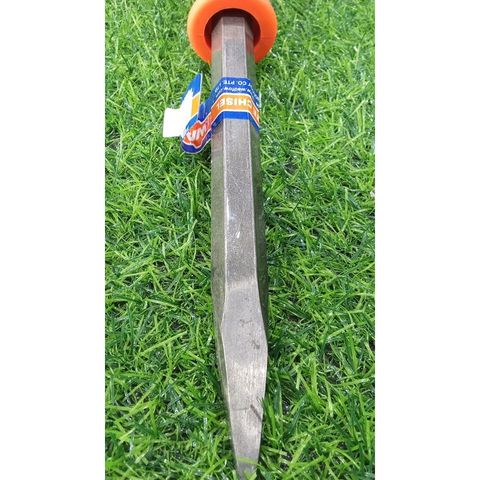 Mũi Đục Nhọn Bê Tông 4x19x305mm Wadfow - Dụng Cụ Tiện Ích Chất Liệu 40cr, Thiết Kế Tay Cầm Mới - Sử Dụng Trong Xây Dựng và Sửa Chữa