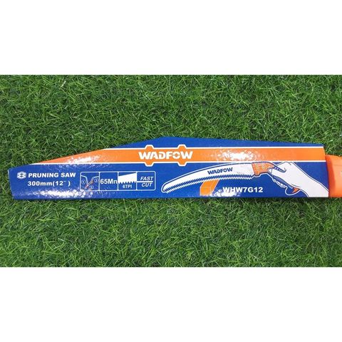 Cưa cắt cành 300mm Wadfow WHW7G12 - Dụng cụ cắt cành chính xác 3 răng, chất liệu 65Mn, cắt nhanh và hiệu quả.