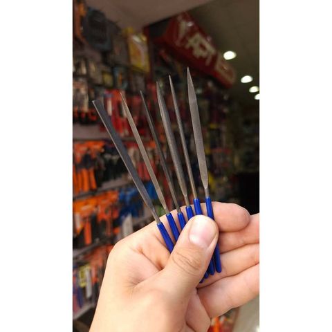 Bộ 6 Giũa Tiện Dụng Wadfow 140mm - Bộ Dụng Cụ Sửa Chữa Chất Lượng Cao cho Thợ Nghề và Sở Thích
