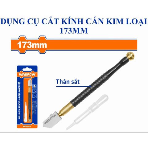 Dụng Cụ Cắt Kính Kim Loại 173mm Wadfow - Thiết Bị Tiện Ích Chất Lượng Cao, Dùng Để Cắt Kính Chính Xác