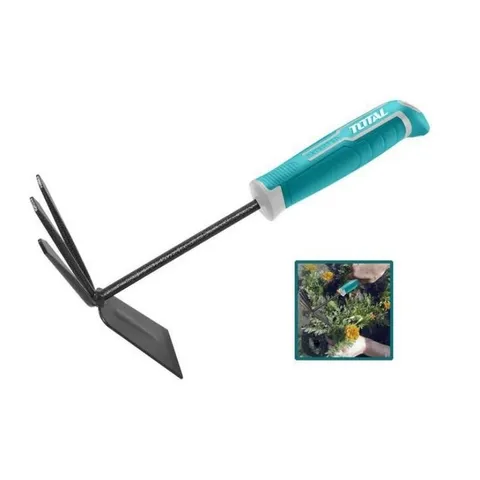 Cây Cào Làm Vườn Total 290mm THGT979K - Dụng Cụ Tiện Ích Chất Liệu Thép Carbon, Tay Cầm Thiết Kế Độc Đáo