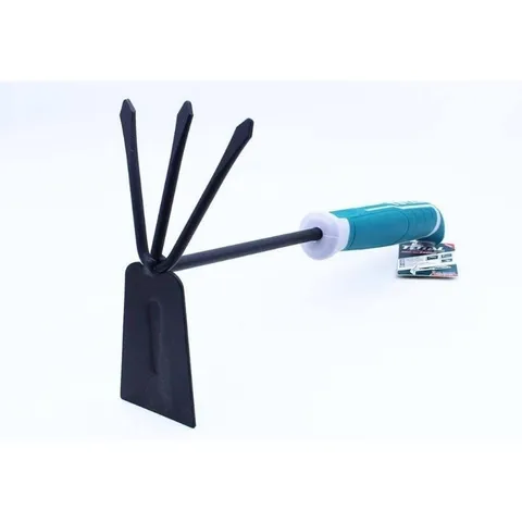 Cây Cào Làm Vườn Total 290mm THGT979K - Dụng Cụ Tiện Ích Chất Liệu Thép Carbon, Tay Cầm Thiết Kế Độc Đáo