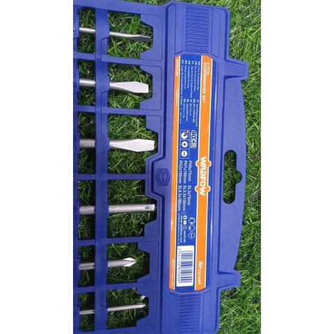 Bộ 6 Tua Vít Dẹp & Bake Wadfow WSS2206 - Dụng Cụ Tiện Ích Chất Lượng Cao Cho Sửa Chữa và Lắp Ráp