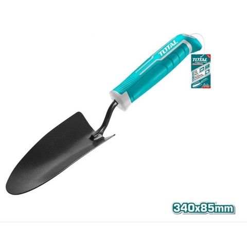 Xẻng xúc đất cây kiểng Total THFTT858 - 340mm Thép Carbon, Tay Cầm Thiết Kế Độc Đáo, Dụng Cụ Làm Vườn Chất Lượng Cao