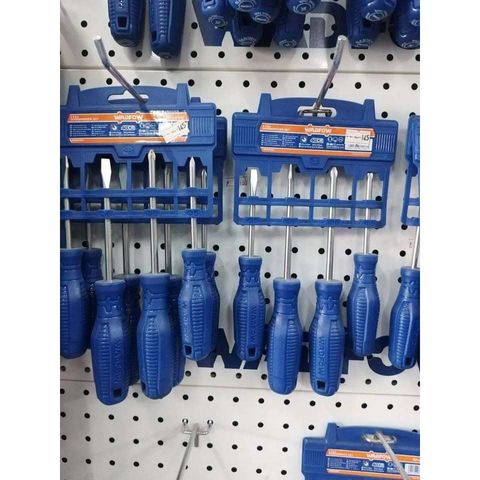 Bộ 4 Tua Vít Dẹp & Bake Wadfow - Công Cụ Tiện Ích Chất Lượng Cao, Thân Tròn 40cr, Phù Hợp Với Nhiều Ứng Dụng