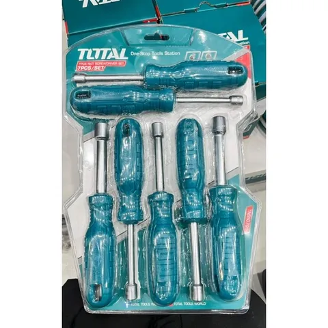 Bộ tuốc nơ vít đầu tán 7 chi tiết 6-12mm Total TNSS0701 - Dụng cụ tiện ích chất lượng cao từ Trung Quốc
