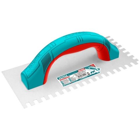 Bàn chà có răng cưa Total 230x100mm - Dụng cụ tiện ích thép carbon chất lượng cao, phù hợp cho công việc sửa chữa và hoàn thiện
