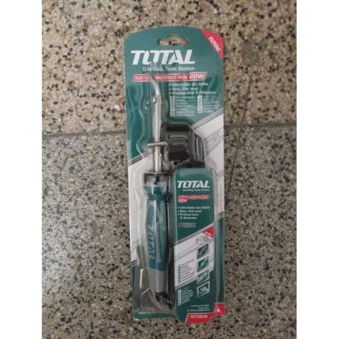 Mỏ Hàn Chì Total TET2606 K 60W - Thiết Bị Hàn Điện 220V-240V, Nhanh Nóng Chỉ 5 Phút, Dụng Cụ Hàn Chuyên Nghiệp