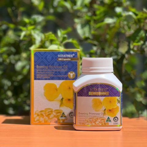 Tinh Dầu Hoa Anh Thảo Vitatree 100 Viên - Hỗ Trợ Cân Bằng Nội Tiết, Giảm Triệu Chứng Tiền Kinh Nguyệt Cho Phụ Nữ Tiền Mãn Kinh