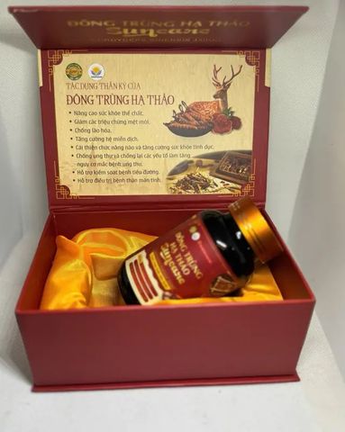 Viên Uống Bồi Bổ Sức Khỏe Đông Trùng Hạ Thảo Suncare 450mg - Tăng Cường Đề Kháng, Giảm Mệt Mỏi, Phục Hồi Năng Lượng